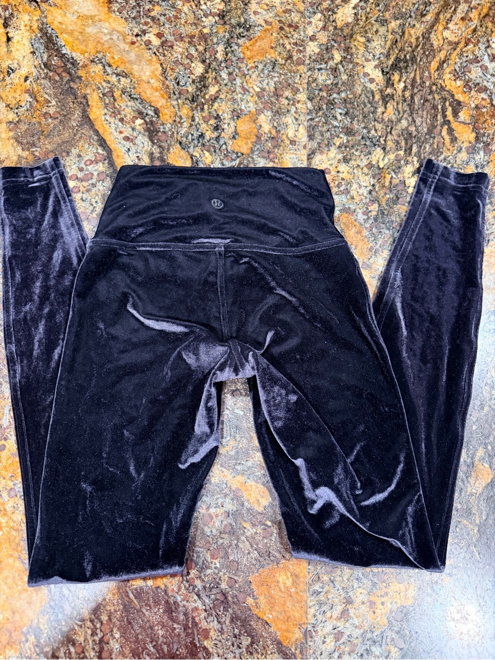 lululemon aBlack Velvet Leggings